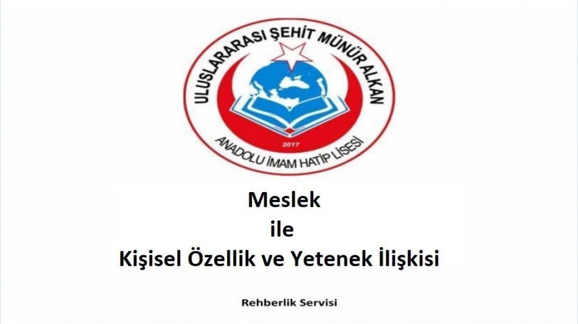MESLEK İLE KİŞİSEL ÖZELLİK VE YETENEK İLİŞKİSİ