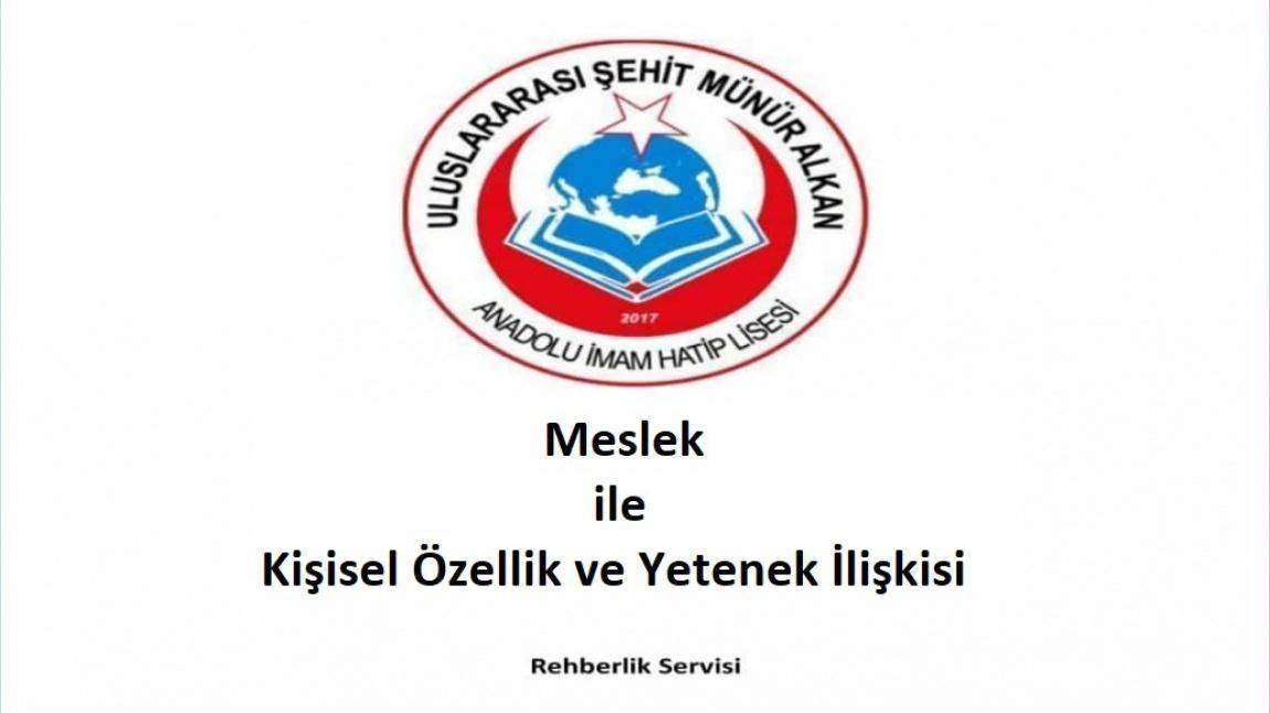 MESLEK İLE KİŞİSEL ÖZELLİK VE YETENEK İLİŞKİSİ